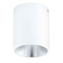 Polasso lampa sufitowa 3.3W LED 3000K 230V biało-srebrna 94504 EGLO